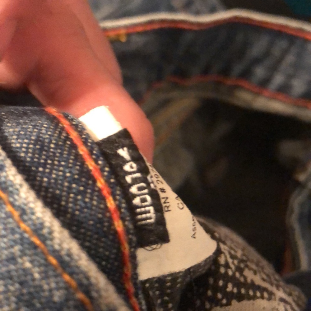 Volcom Mens Blue ๐ Denim Stranger W 32 I 31 - Picture 7 of 8